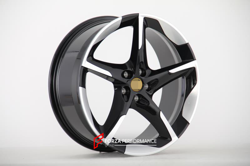 We manufacture premium quality forged wheels for Ferrari Purosangue in any design, size, color. Wheels Sizes: Front: 22 x 9 ET Rear: 23 x 11 ET Finishing: Gloss Black + Machined Face