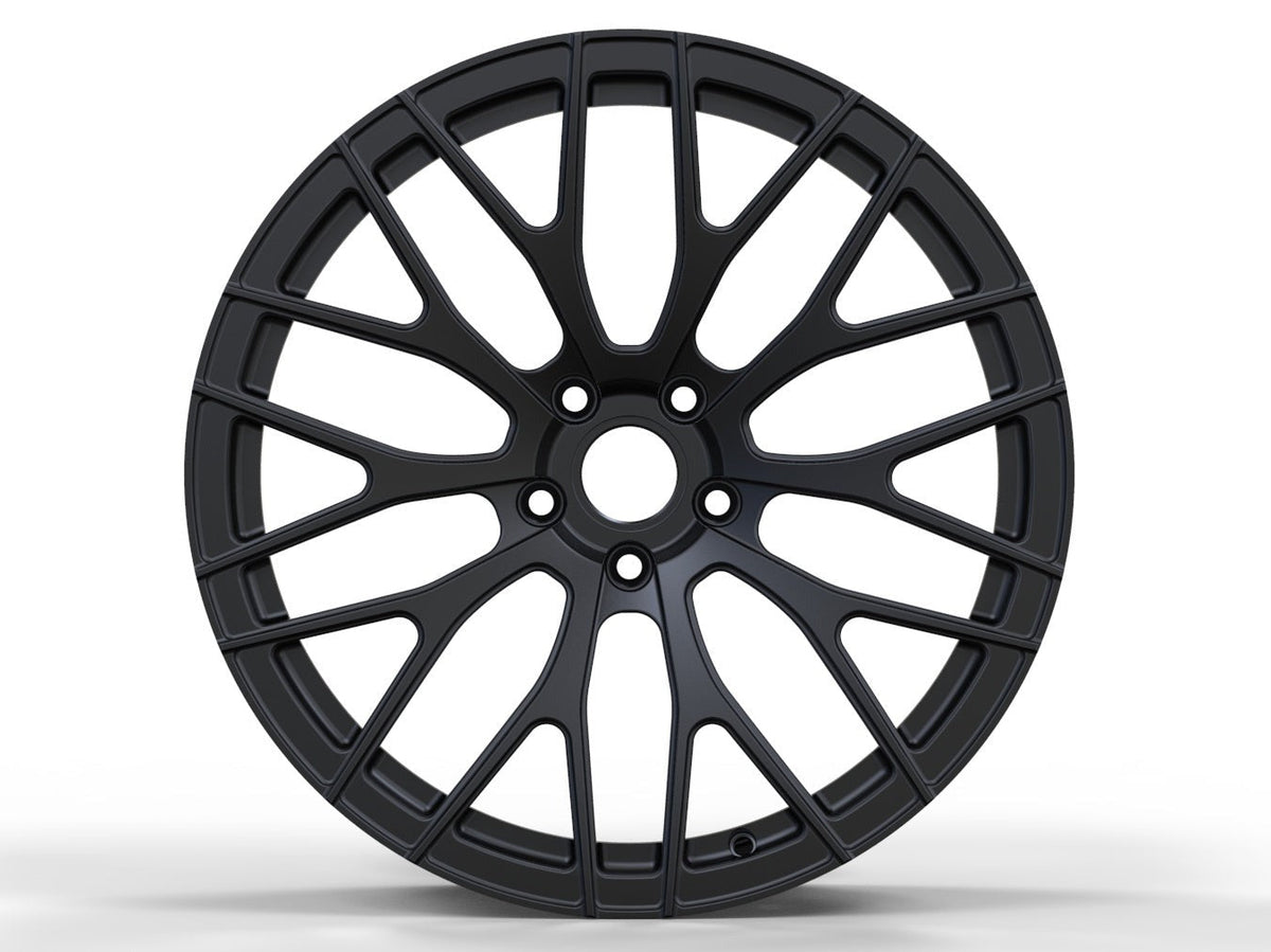 We manufacture premium quality forged wheels rims for Ford Mustang GT 500 2012-2014 (V) in any design, size, color. Wheels size: Front 19 x 8,5 ET 50 Rear 19 x 8,5 ET 50 PCD: 5 x 114,3 CB: 70,5 Forged wheels can be produced in any wheel specs by your inquiries and we can provide our specs
