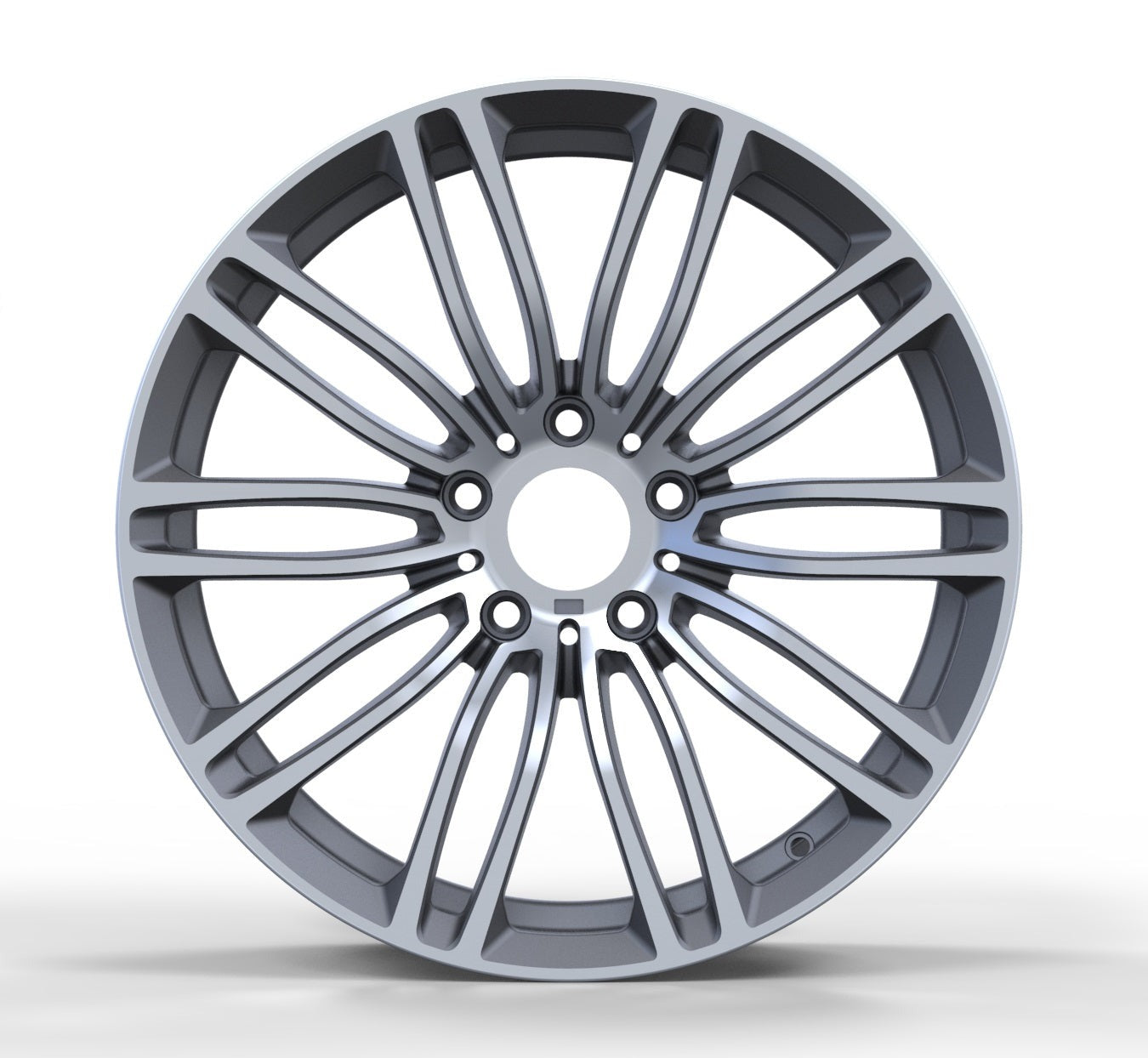 We manufacture premium quality forged wheels rims for BMW X5 G05 X6 G06 X7 G07 in any design, size, color. Wheels size: Front: 22 x 9.5 ET 32-37 Rear: 22 x 10.5 ET 43 PCD: 5 X 112 CB: 66.6 Forged wheels can be produced in any wheel specs by your inquiries and we can provide our specs Compared to standard alloy cast wheels, forged wheels have the highest strength-to-weight ratio; they are 20-25% lighter while maintaining the same load factor.