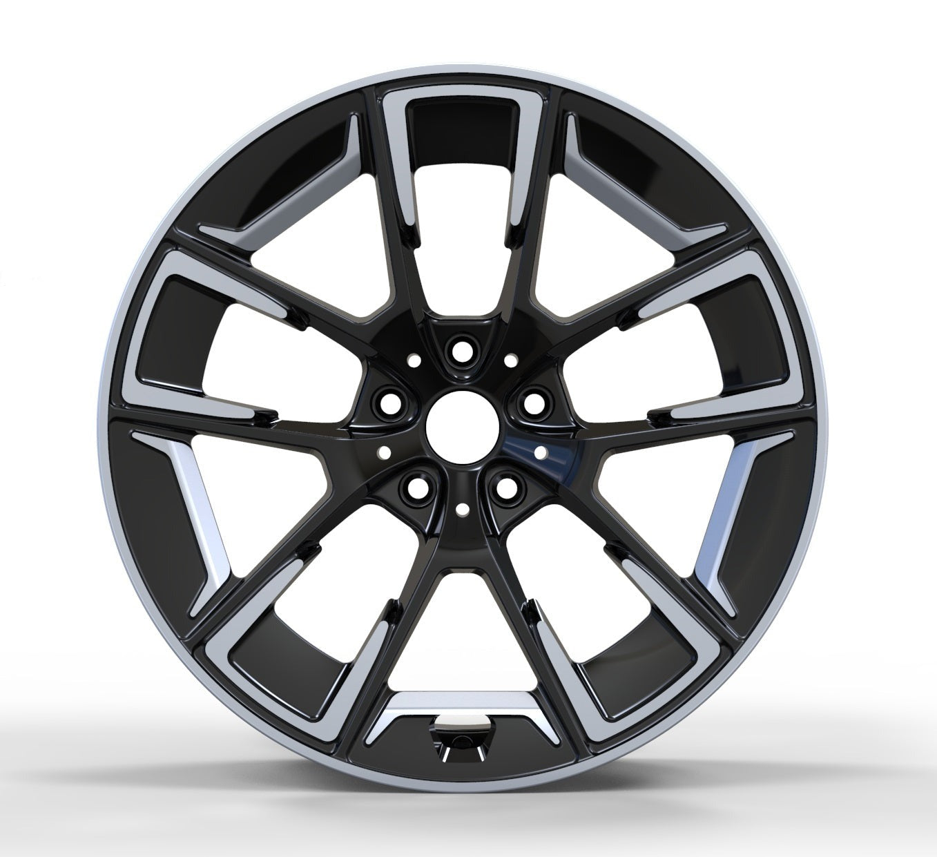 We manufacture premium quality forged wheels rims for BMW X5 G05 X6 G06 X7 G07 in any design, size, color. Wheels size: Front: 22 x 9.5 ET 32-37 Rear: 22 x 10.5 ET 43 PCD: 5 X 112 CB: 66.6 Forged wheels can be produced in any wheel specs by your inquiries and we can provide our specs Compared to standard alloy cast wheels, forged wheels have the highest strength-to-weight ratio; they are 20-25% lighter while maintaining the same load factor.