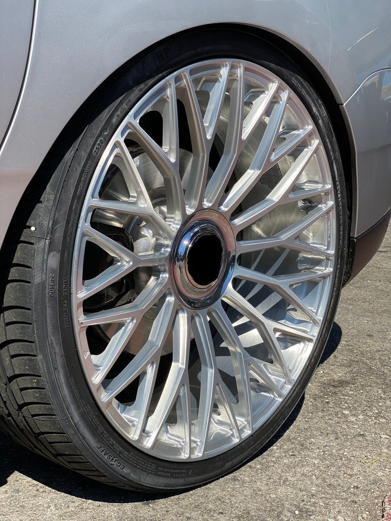 We manufacture premium quality forged wheels in any design, size, color, wheels fit Set of wheels (4 pcs) for any car : - Alfa Romeo - Aston Martin - Audi - BMW - Bentley - Cadillac - Chevrolet - Ferrari - Ford - GMC - Infiniti - Jaguar - Jeep - Lamborghini - Land Rover - Lexus - Lincoln - Maserati - Mercedes-Benz - Porsche - Rolls-Royce - Tesla Finish: brushed, polished, chrome, two colors, matte, satin, gloss