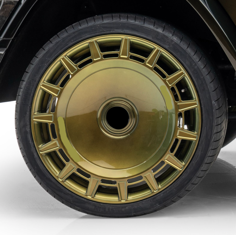 Mansory GRONOS COUPE design Wheels rims FD.15 for Mercedes G-class W463A W464 G63 G500 G400 with ROTATING CAPS Monoblock, Wheels fitment Specs: 24 x 10 ET 20 PCD: 5 x 130 Also available in 17 , 18 , 19 , 20 , 21 , 22 , 23 , 24 inch 6061-T6 aluminum Monoblock, 2-piece,
