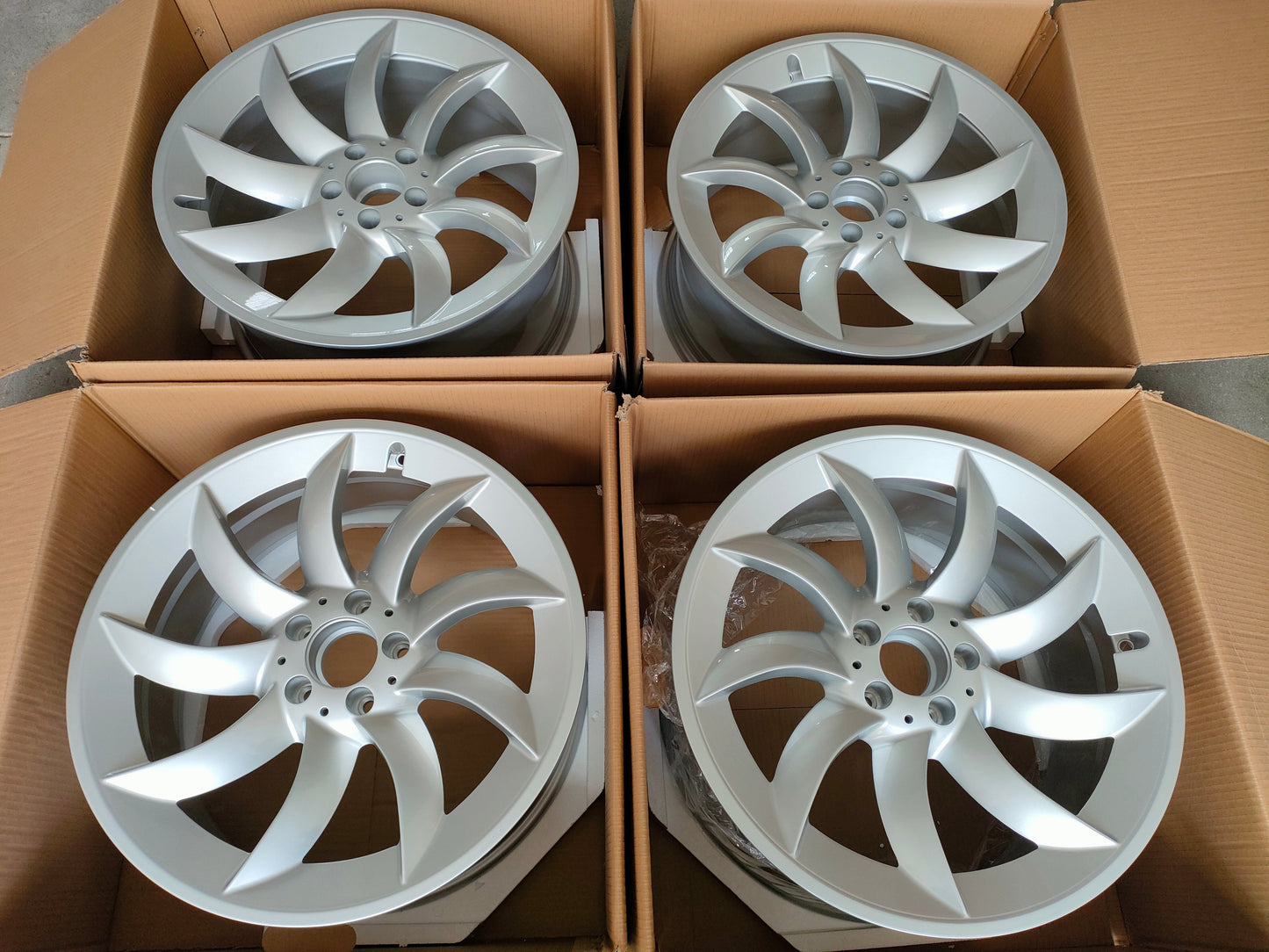 RINES FORJADOS DE 19 PULGADAS PARA MERCEDES BENZ CLASE E E63 W210