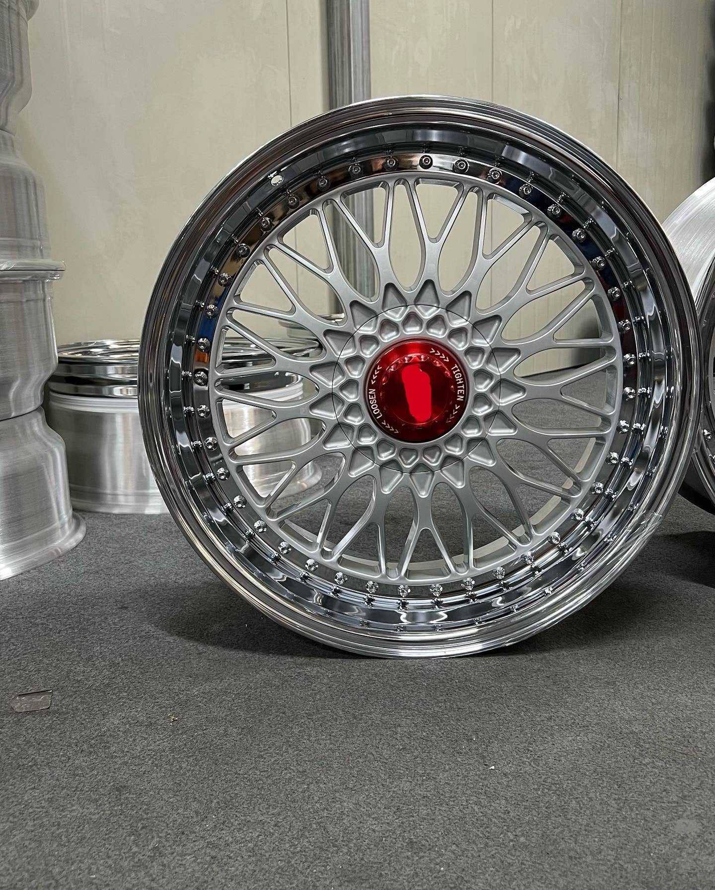 RINES FORJADOS DE 3 PIEZAS PARA VOLKSWAGEN GOLF