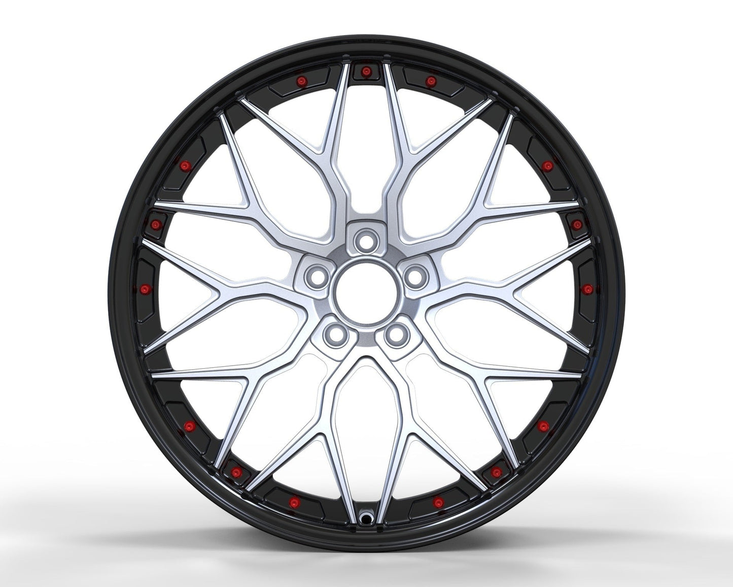 We manufacture premium quality forged wheels rims for LAND ROVER RANGE ROVER AUTOBIOGRAPHY L460 in any design, size, color. Wheels size: 23 x 9.5 ET 42.5 PCD: 5 X 120 CB: 72.6 Forged wheels can be produced in any wheel specs by your inquiries and we can provide our specs Compared to standard alloy cast wheels, forged wheels have the highest strength-to-weight ratio; they are 20-25% lighter while maintaining the same load factor. Finish: brushed, polished, chrome, two colors, matte, satin, gloss