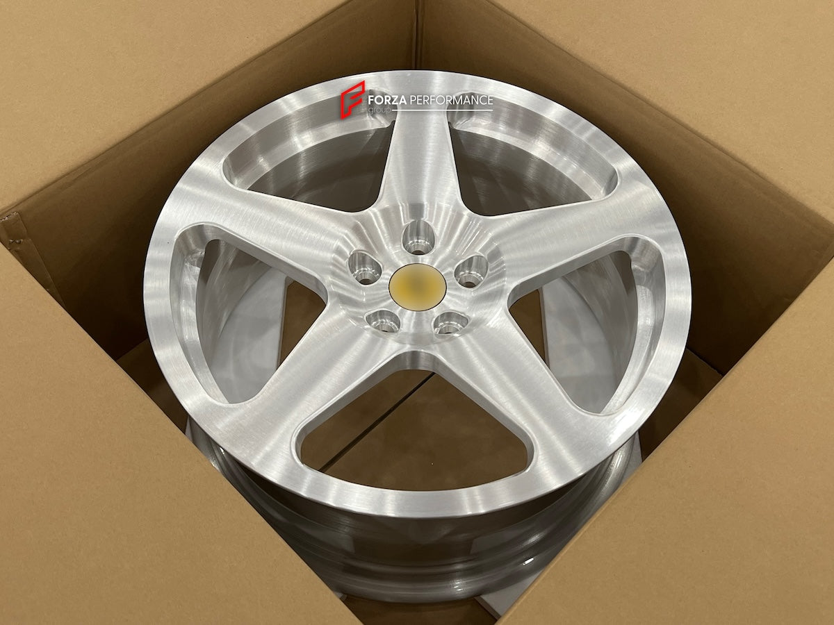 355 Red Rim RINES FORJADOS ESTILO HRE 305 DE 18 PULGADAS para FERRARI 355 SPIDER ...