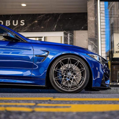 Llanta Forjada Gris Transparente Nido de Pájaro BMW M4