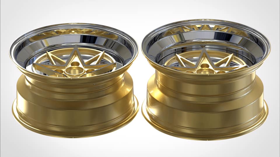 RINES FORJADOS DE 3 PIEZAS PARA BMW SERIE 3