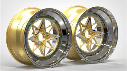 RINES FORJADOS DE 3 PIEZAS PARA BMW SERIE 3