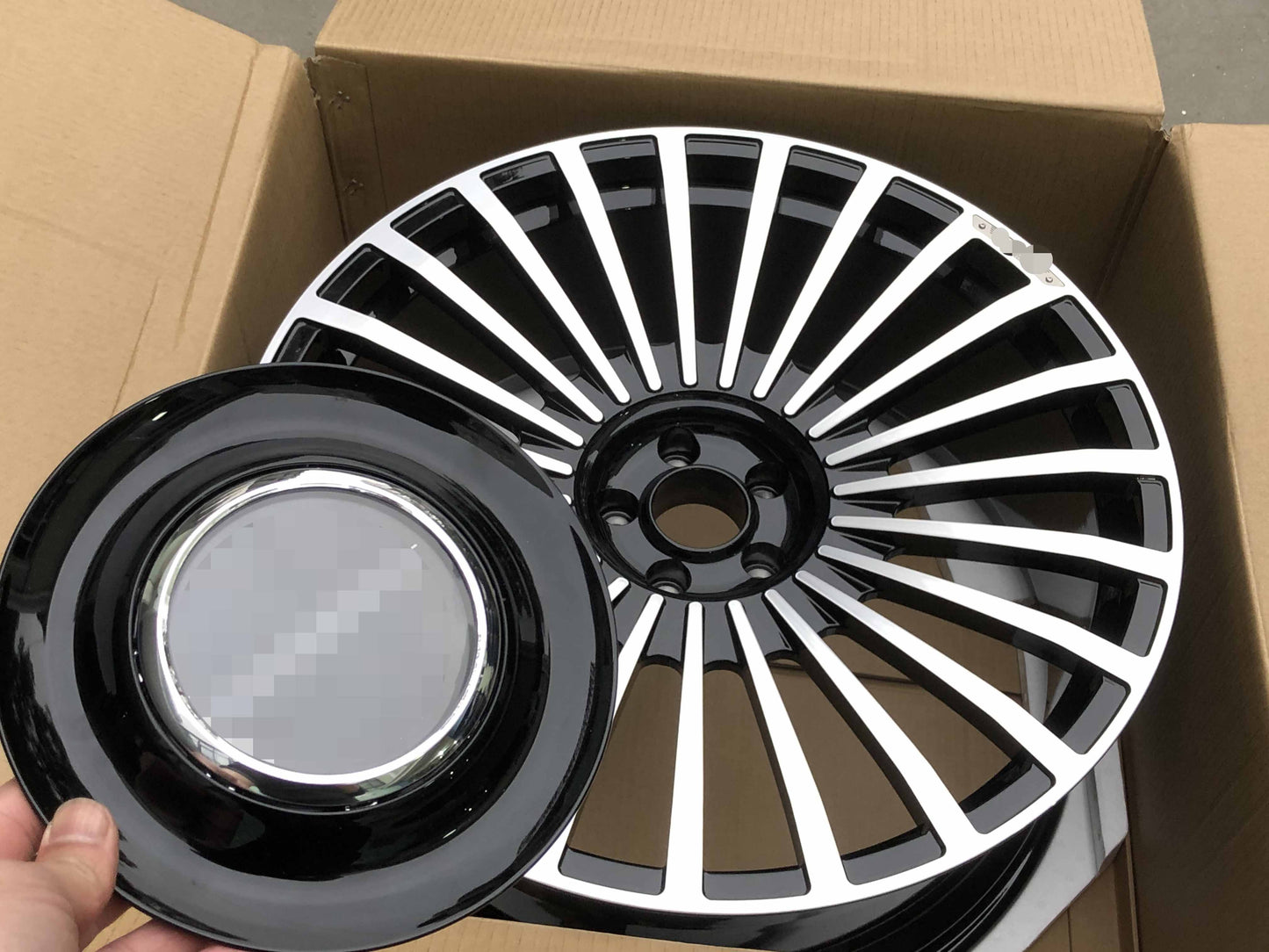 Mansory rims FS.23 Diamond Black for Mercedes G-class W463A