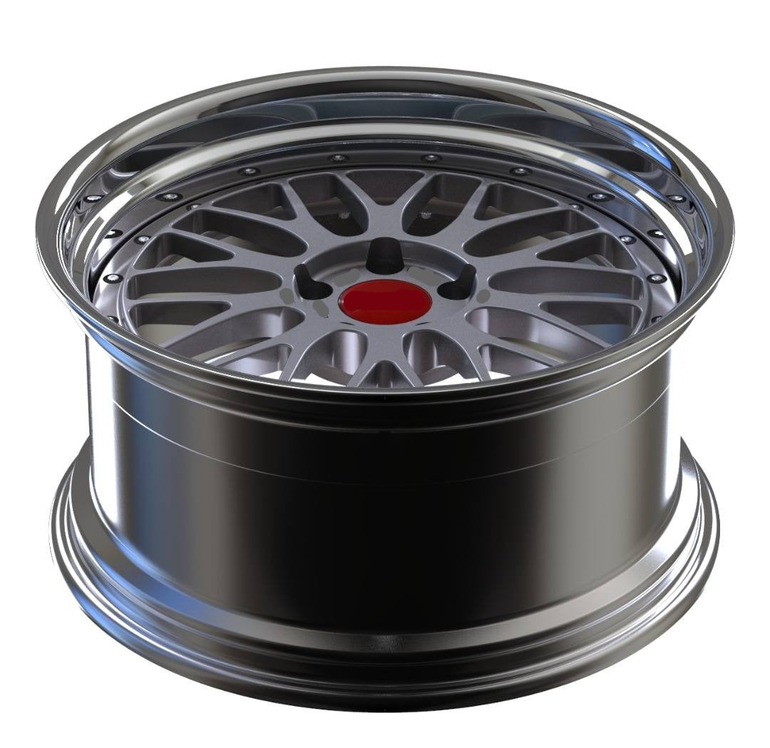 RINES FORJADOS AFTERMARKET DE 3 PIEZAS PARA PORSCHE 911 997