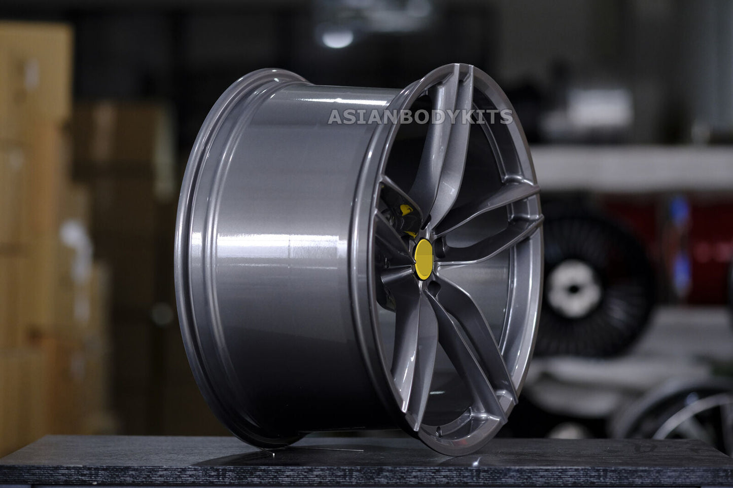 Compatible con llantas FORJADAS Ferrari 458 de 20 pulgadas 20x8,5 20x10,5 5x114,3 ET35 ET45