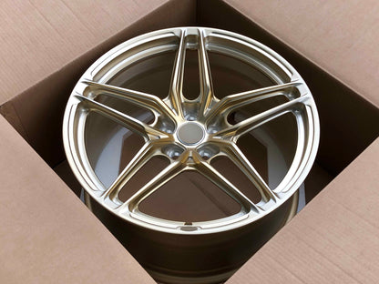 P107SC FORGED WHEELS FOR MCLAREN 720S Frozen Gold color