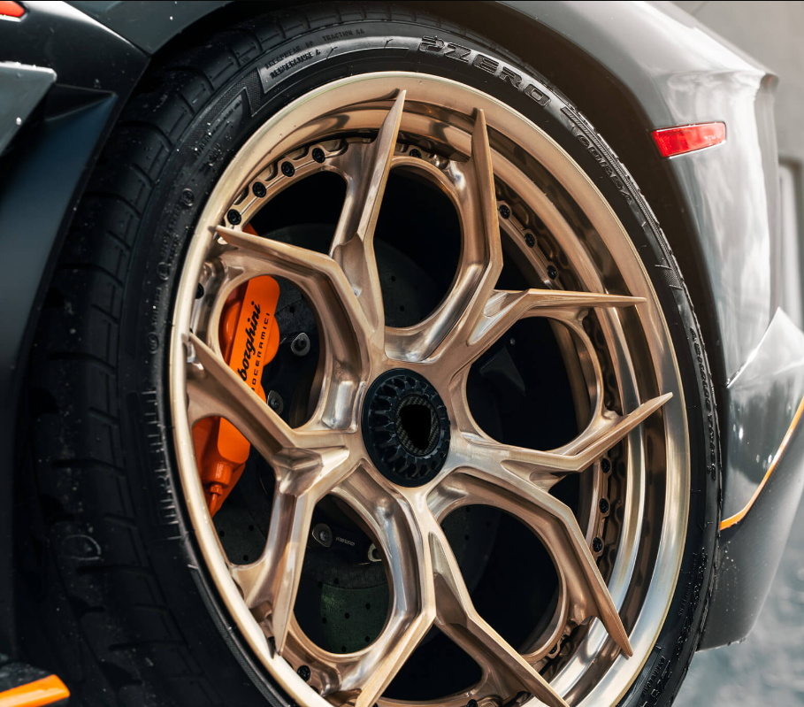 RINES FORJADOS AFTERMARKET DE 3 PIEZAS PARA LAMBORGHINI AVENTADOR SVJ