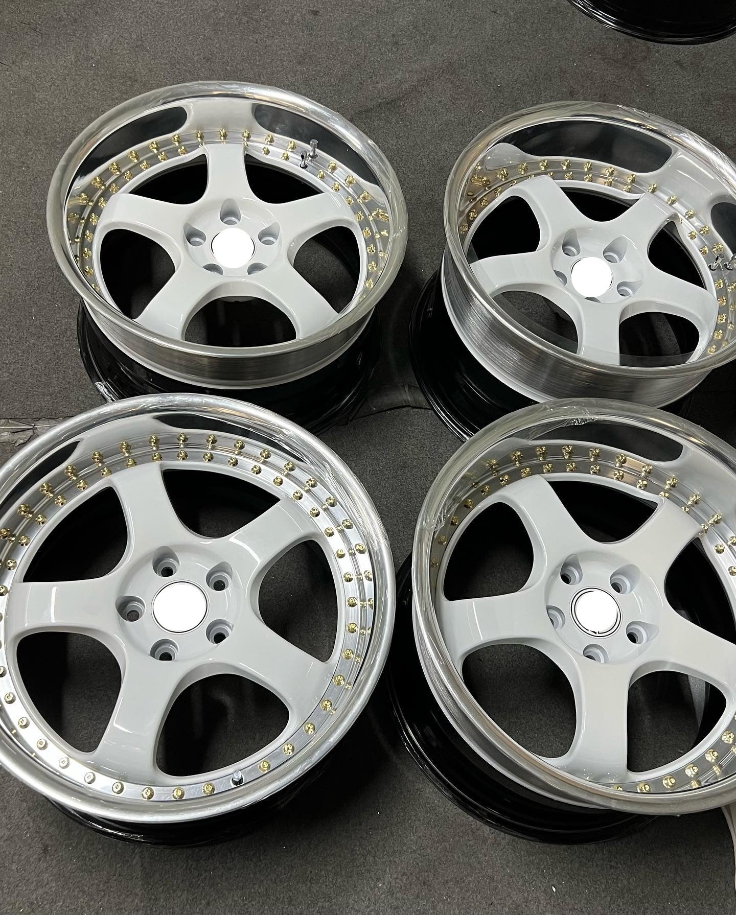 RINES FORJADOS DE 3 PIEZAS PARA NISSAN GTR
