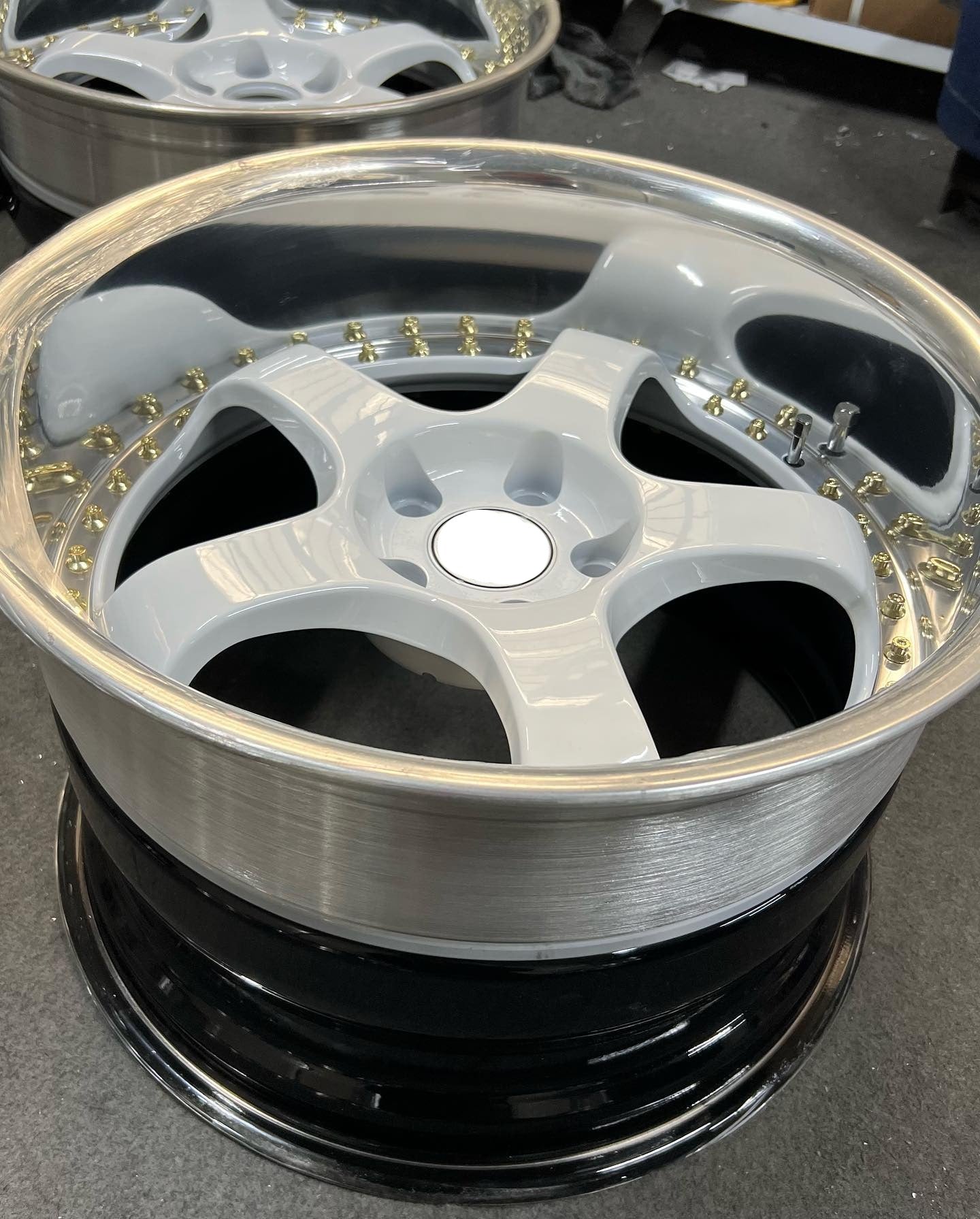 RINES FORJADOS DE 3 PIEZAS PARA NISSAN GTR