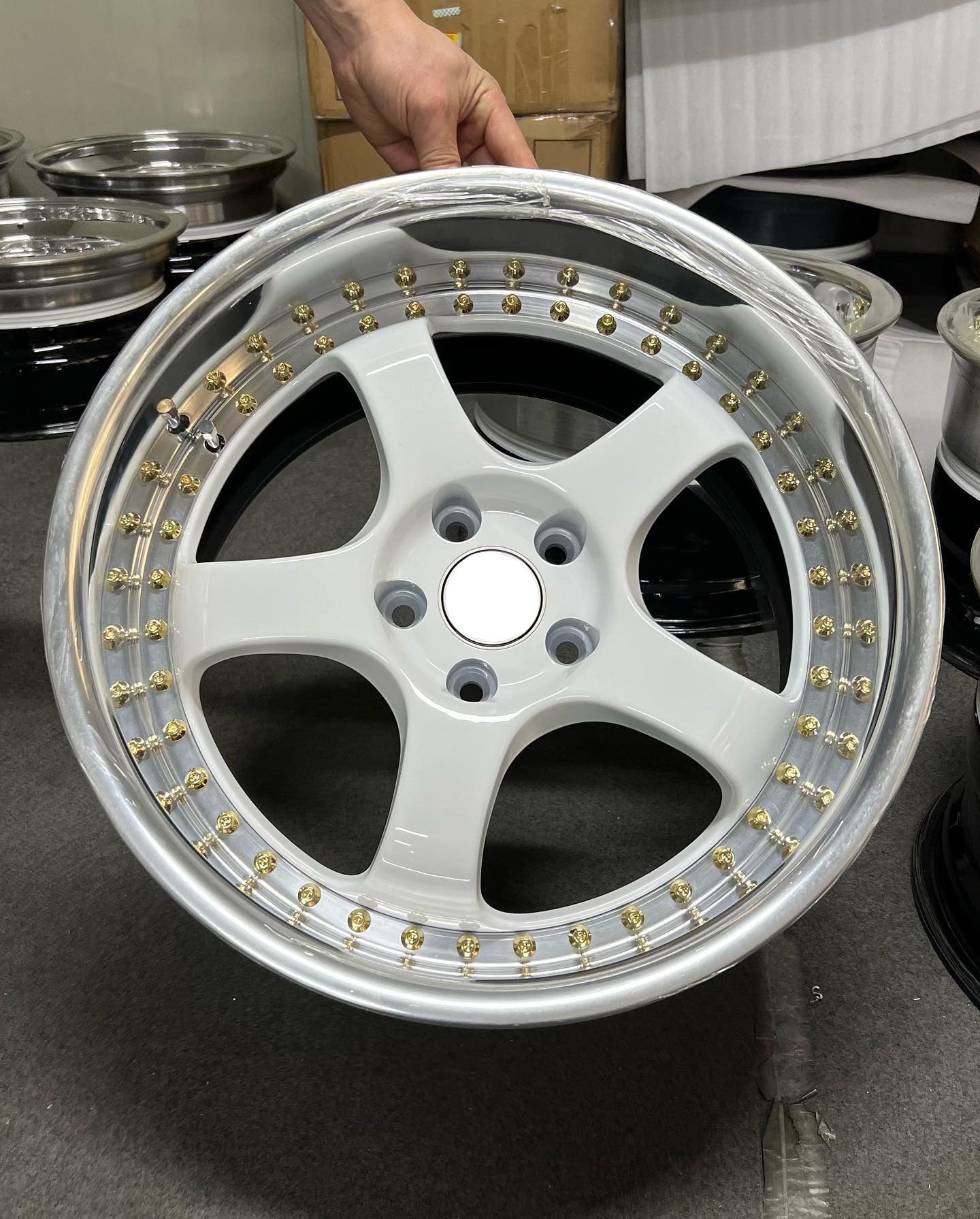 RINES FORJADOS DE 3 PIEZAS PARA NISSAN GTR
