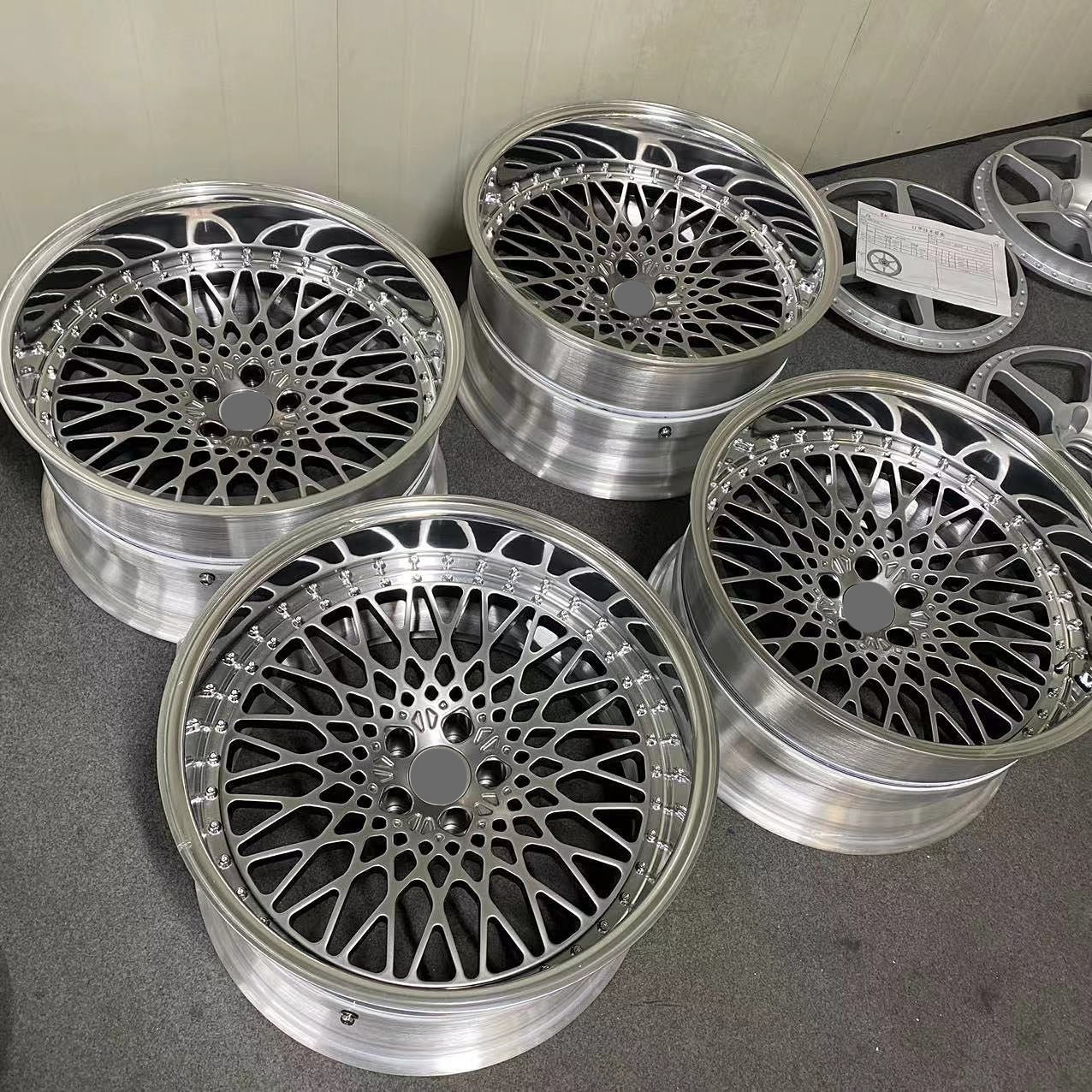 RINES FORJADOS LHR DE 3 PIEZAS PARA VOLKSWAGEN GOLF